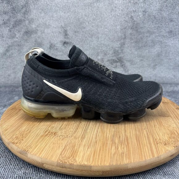 Nike Air Vapormax Flyknit Moc 2 Shoes Mens Size 5.5 Black Running AH7006-002 - Picture 1 of 10